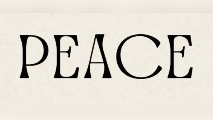 Cover art for Peace