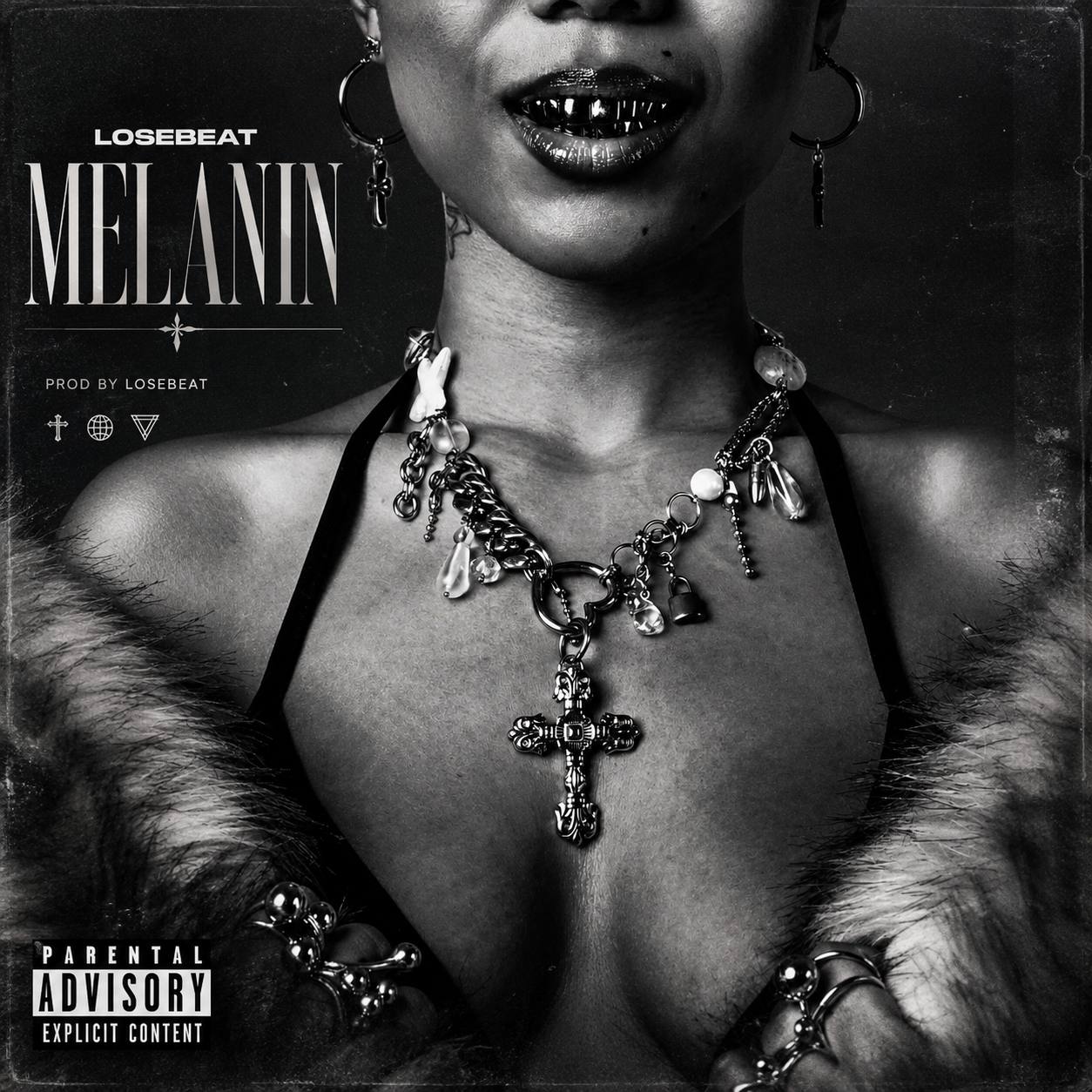 Cover art for Melanin- a sexy afrobeat